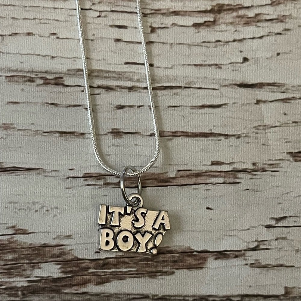 It’s a boy necklace